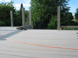 Working on the Railings
