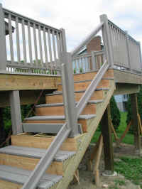 Railings in progress
