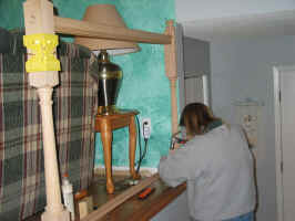 Installing bottom rail