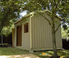 Finished siding and trim